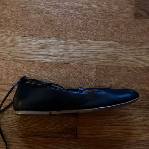 Madewell lace up ballet flats - Picture 2 of 7